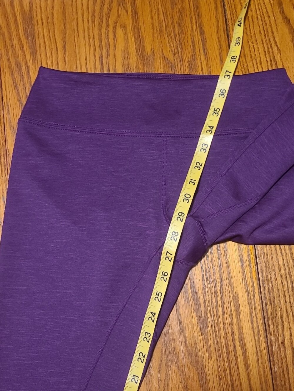 Asics Purple Performance Athletic Pants - Medium - Picture 6 of 10